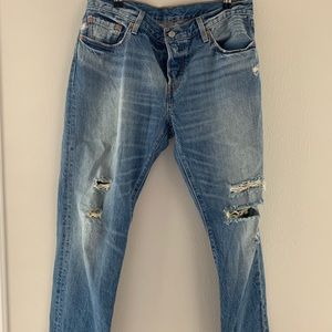 Anthropologie Levi 501 CT